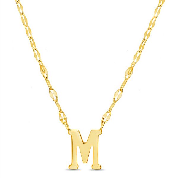 Initial bar necklace kohls store