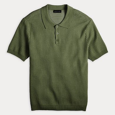 Men's For The Republic Short Sleeve Textured Polo