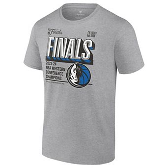 Men's NBA Dallas Mavericks Fanatics 2024 Western Conference Champions Locker Room Authentic T-Shirt