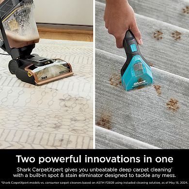 Shark® CarpetXpert HairPro Pet with StainStriker Upright Deep Carpet, Rug & Upholstery Cleaner (EX301)