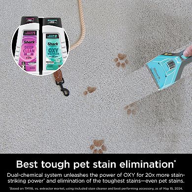 Shark® CarpetXpert HairPro Pet with StainStriker Upright Deep Carpet, Rug & Upholstery Cleaner (EX301)