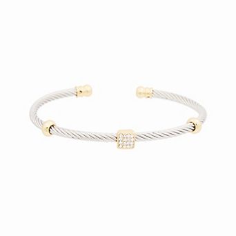 Juvell 18k Gold Plated Cuff Bracelet