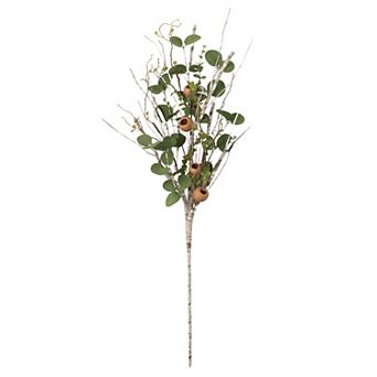 Sullivan's Birch Eucalyptus And Pod Spray Artificial Plant Decor