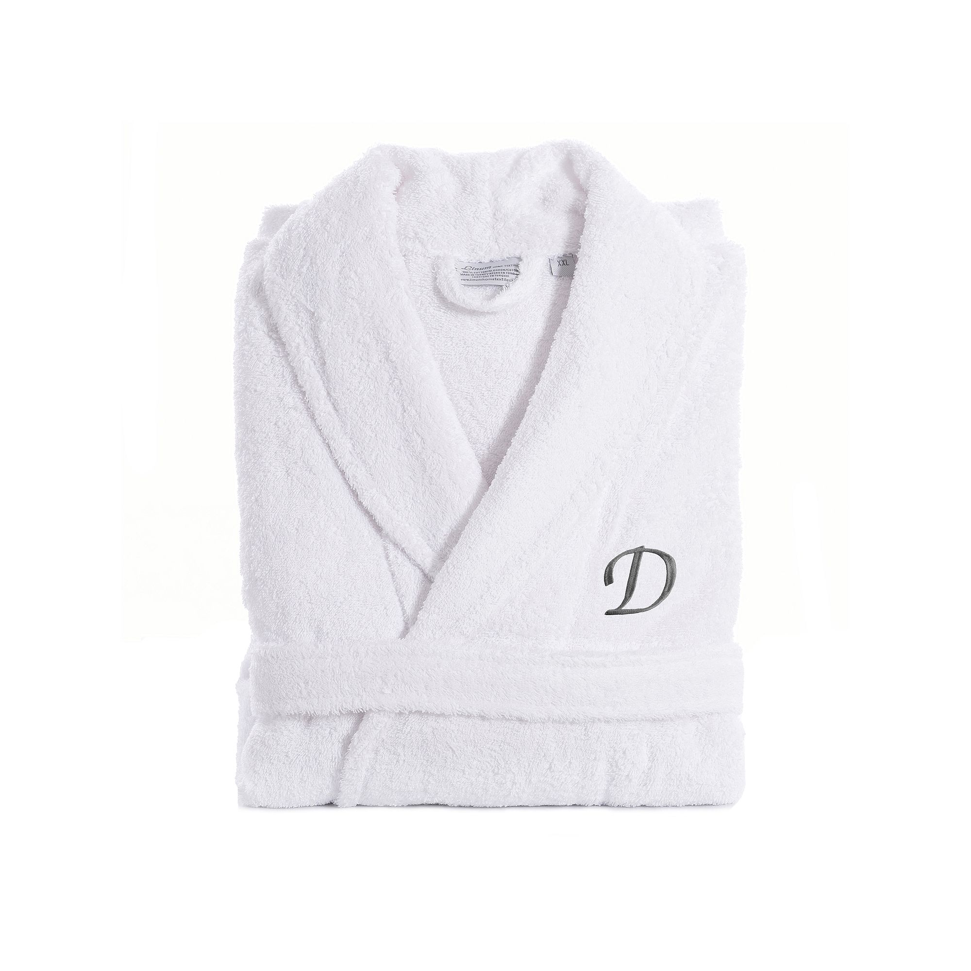 Linum Home Textiles Unisex Turkish Cotton Personalized Terry Bathrobe, Wome