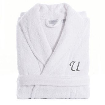 Linum Home Textiles Unisex Turkish Cotton Personalized Terry Bathrobe