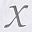 X