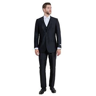 Men's Sharskin Slim-Fit 3 pc Suit Set