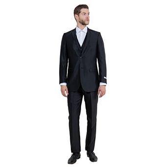 Men's Sharskin Slim-Fit 3 pc Suit Set