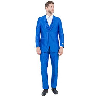 Men's Sharskin Slim-Fit 3 pc Suit Set