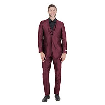 Men's Sharskin Slim-Fit 3 pc Suit Set