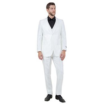 Men's Sharskin Slim-Fit 3 pc Suit Set