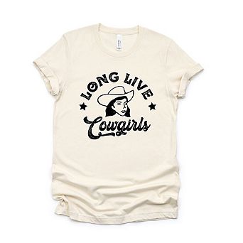 Long Live Cowgirls Short Sleeve Graphic Tee
