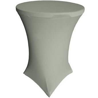 Round Spandex Cover For Bar High Cocktail Table, 36-inch Round 42-inch High