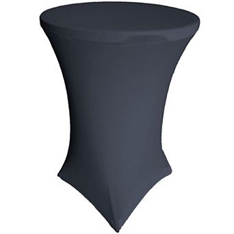 Round Spandex Cover For Bar High Cocktail Table, 36-inch Round 42-inch High