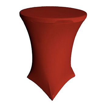Round Spandex Cover For Bar High Cocktail Table, 36-inch Round 42-inch High