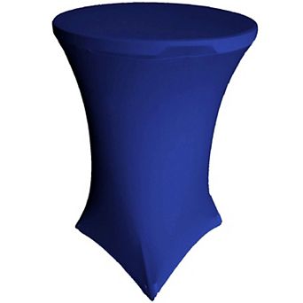 Round Spandex Cover For Bar High Cocktail Table, 36-inch Round 42-inch High