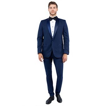 Men's Tailored-fit Suits Separates Tuxedo Jacket W/ Shawl Collar