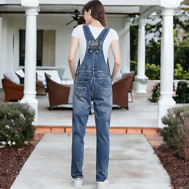 Women's Vintage Straight-leg Overalls
