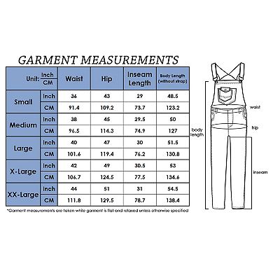 Women's Vintage Straight-leg Overalls