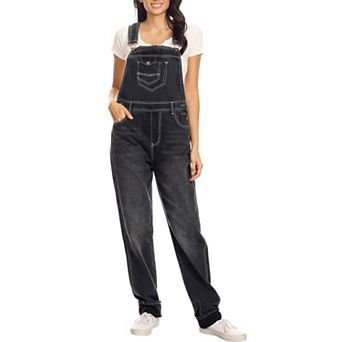 Women's Vintage Straight-leg Overalls