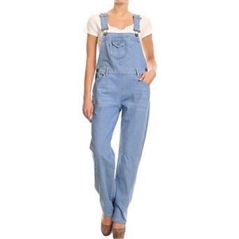 Women's Vintage Straight-leg Overalls