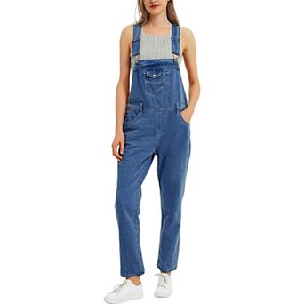 Women's Vintage Straight-leg Overalls