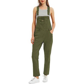 Women's Vintage Straight-leg Overalls