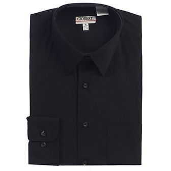 Gioberti Men's Long Sleeve Solid Dress Shirt