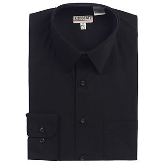 Gioberti Men's Long Sleeve Solid Dress Shirt