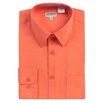 Gioberti Men's Long Sleeve Solid Dress Shirt