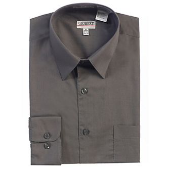 Gioberti Men's Long Sleeve Solid Dress Shirt