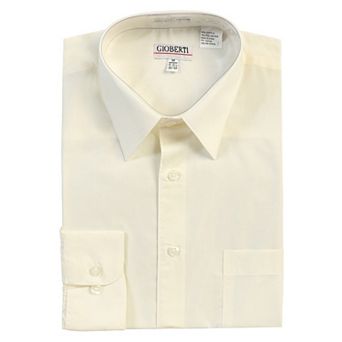 Gioberti Men's Long Sleeve Solid Dress Shirt