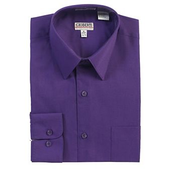 Gioberti Men's Long Sleeve Solid Dress Shirt