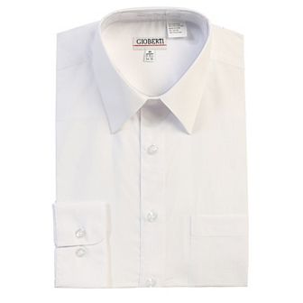 Gioberti Men's Long Sleeve Solid Dress Shirt