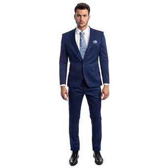 Men's Skinny-Fit 2 pc Suit w/ Peak Lapel