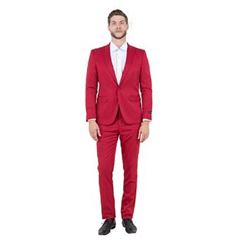 Men's Skinny-Fit 2 pc Suit w/ Peak Lapel