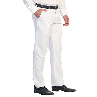 Gioberti Men's Hidden Expandable Waist Dress Pants