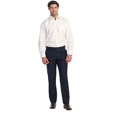 Gioberti Men's Hidden Expandable Waist Dress Pants