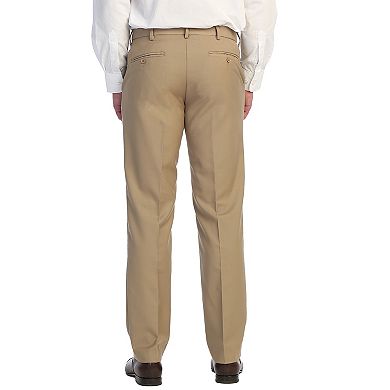 Gioberti Men's Hidden Expandable Waist Dress Pants