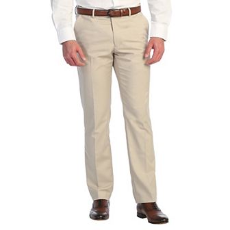 Gioberti Men's Hidden Expandable Waist Dress Pants