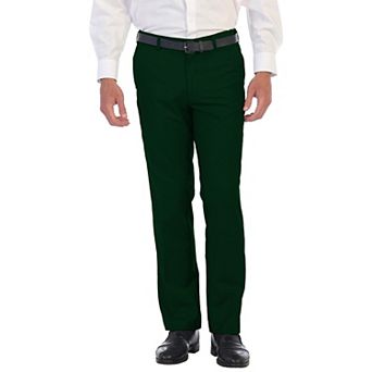Gioberti Men's Hidden Expandable Waist Dress Pants