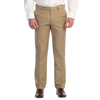 Gioberti Men's Hidden Expandable Waist Dress Pants