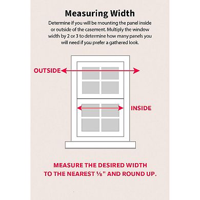 BrylaneHome BH Studio Sheer Voile Rod-Pocket Panels -Set Of 2