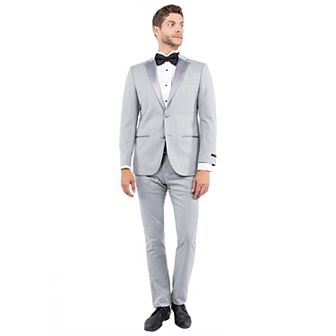 Men's Tailored-fit Suits Separates Tuxedo Jacket W/ Notch Lapel