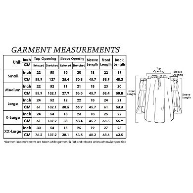 Women's Semi Sheer Boho Peasant Long Sleeve Off The Shoulder Top