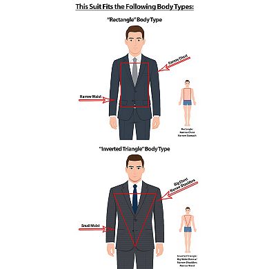 Men's Skinny Fit 2pc Linen Suit Set