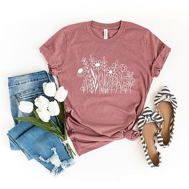 Simply Sage Market Wildflower Garden Short Sleeve Tee