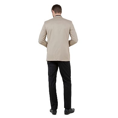 Men’s Tailored-Fit Suit Jacket Classic Notch Lapel, Suit Separates