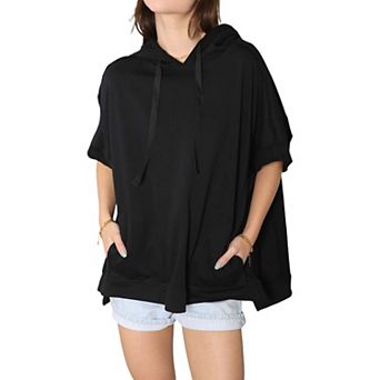 Women's Boyfriend Short-sleeve Hoodie