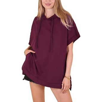 Women's Boyfriend Short-sleeve Hoodie